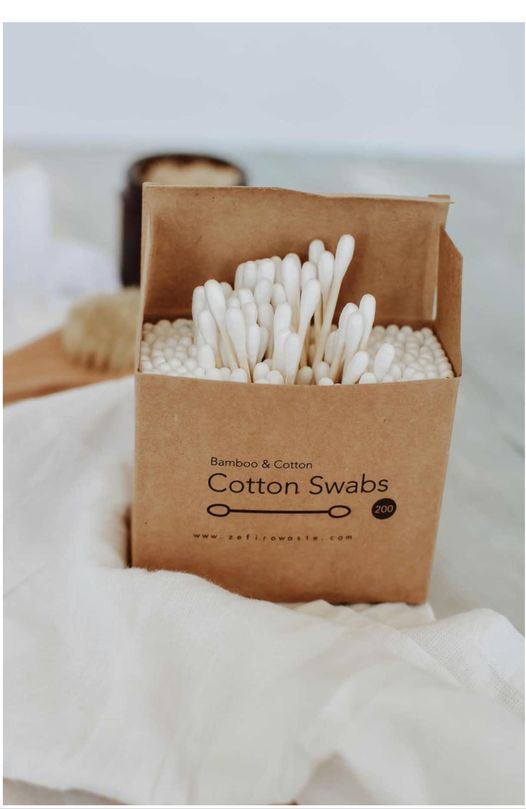 Bamboo Cotton Swabs. Refill Market.